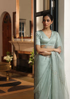 Ishani Saree with Hand Embellished Blouse - ILMA