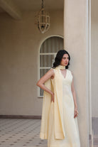 June Linen Suit with Dupatta - ILMA