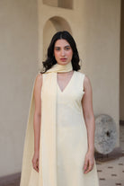 June Linen Suit with Dupatta - ILMA