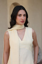 June Linen Suit with Dupatta - ILMA