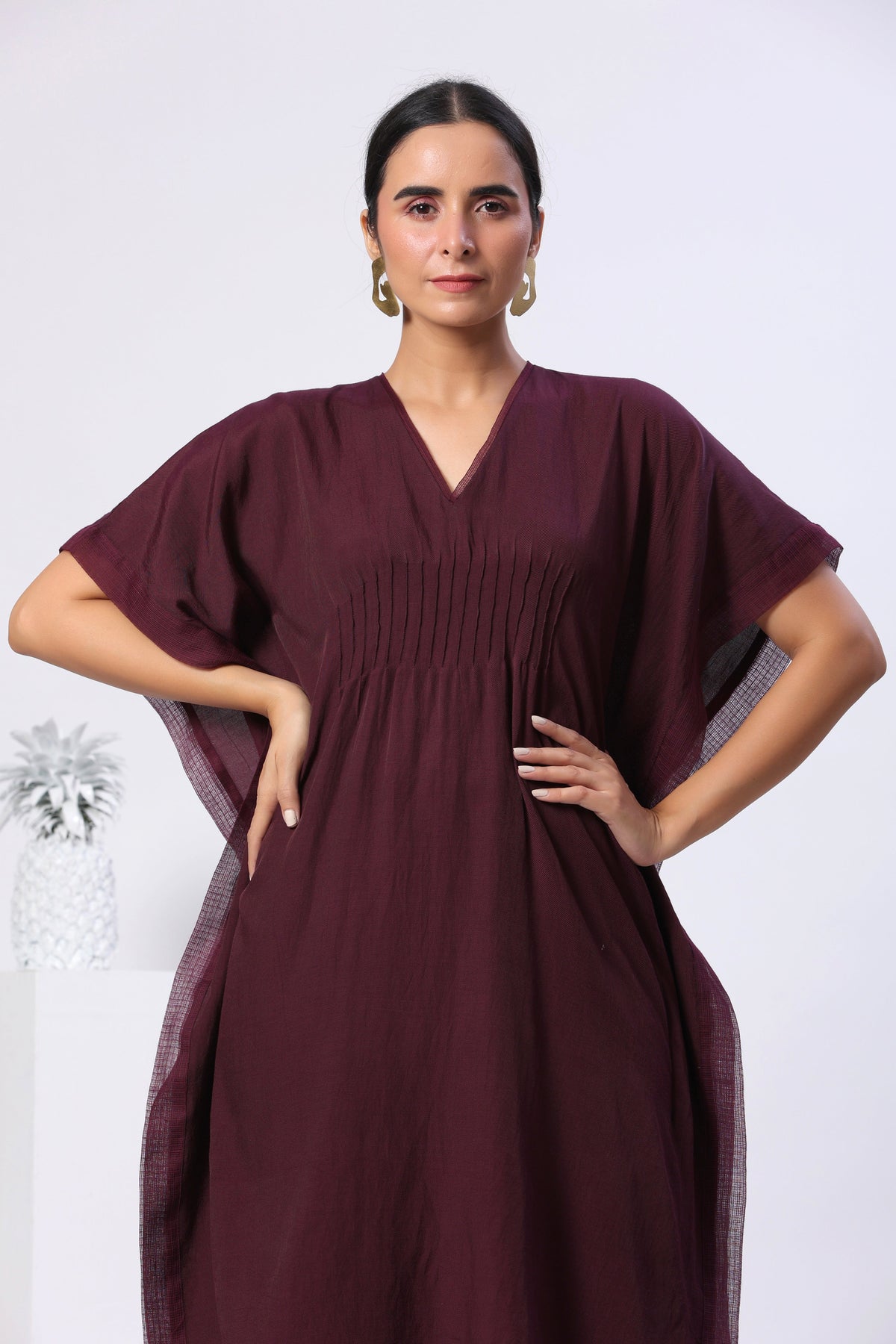 Kaftan Set with Doriya Detailing - ILMA