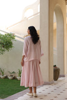 Kanchan in White Harper Set - ILMA
