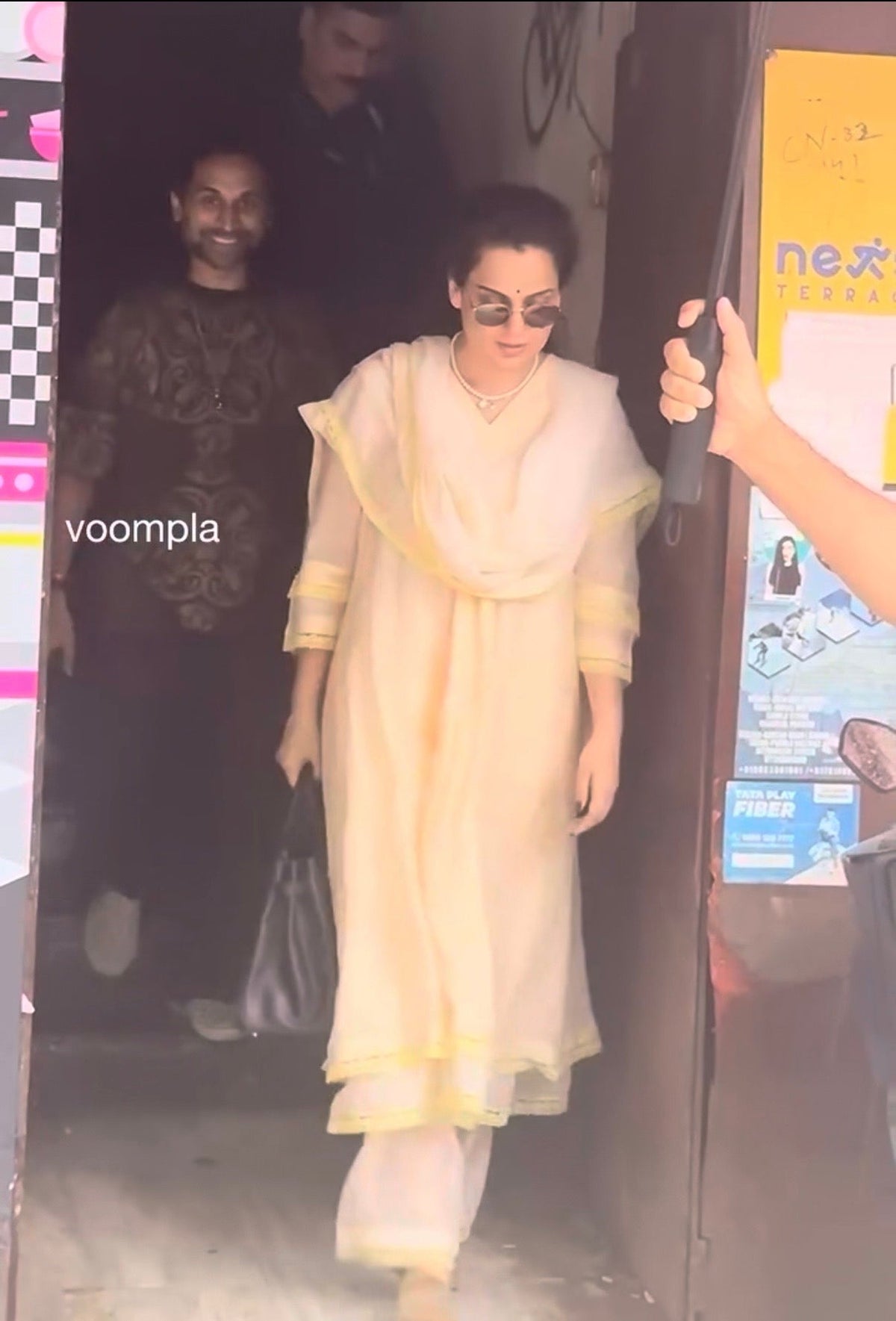 Kangana Ranaut in Spring Symphony Suit - ILMA