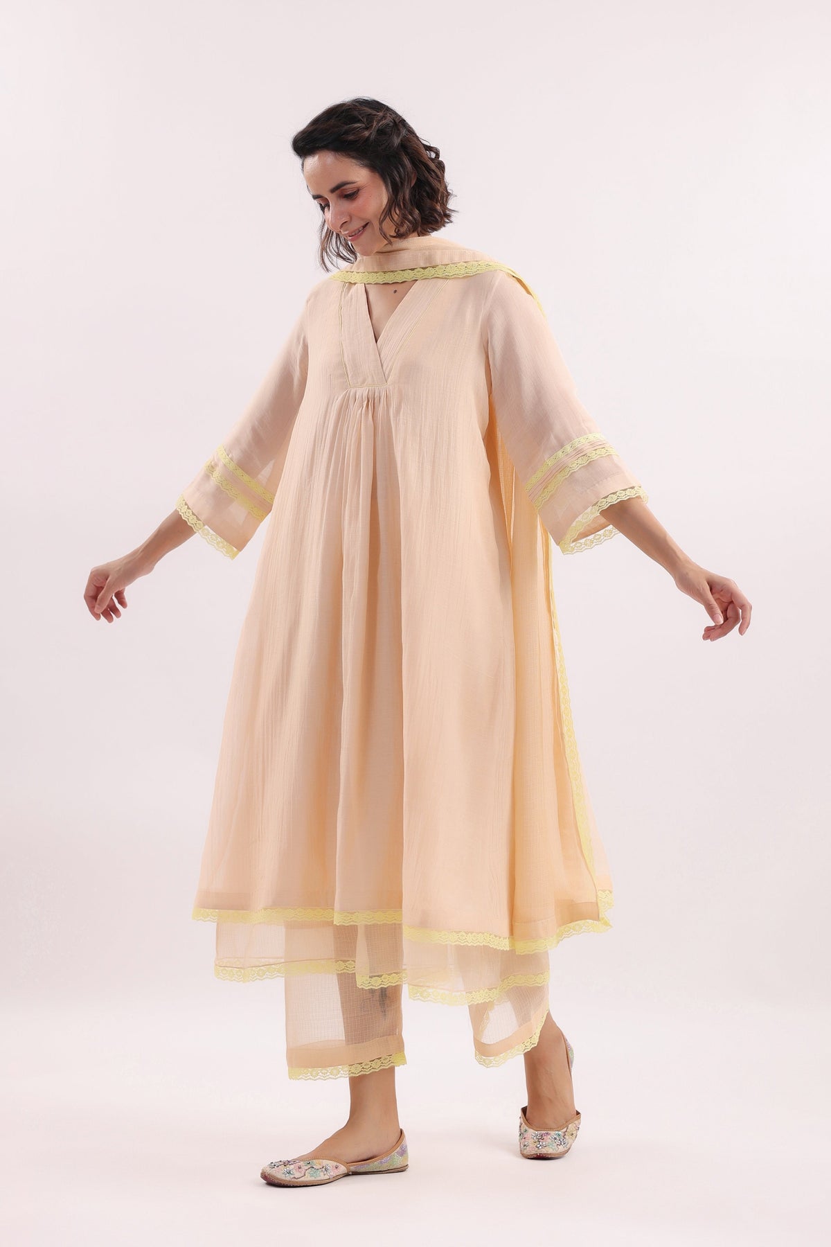 Kangana Ranaut in Spring Symphony Suit - ILMA