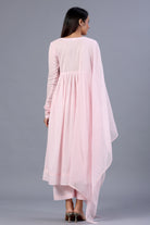 Kritika Kamra in Baby Pink Mulmul Suit Set - ILMA