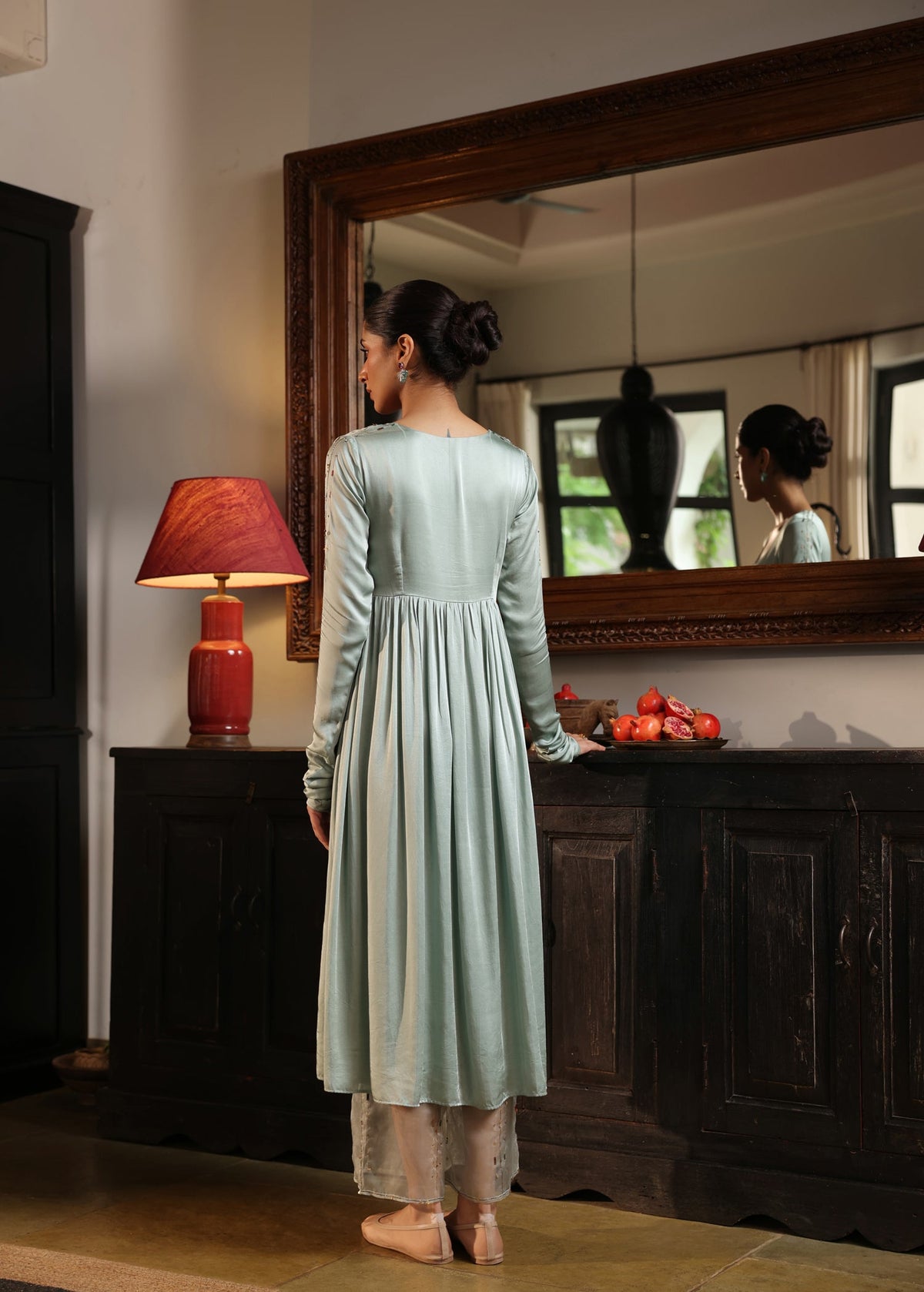 LEHER Anarkali Suit Set - ILMA