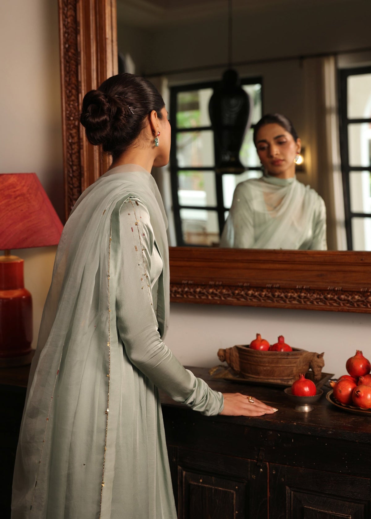 LEHER Anarkali Suit Set - ILMA