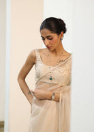 Lekha Saree with with Hand Embellished Blouse - ILMA