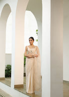 Lekha Saree with with Hand Embellished Blouse - ILMA