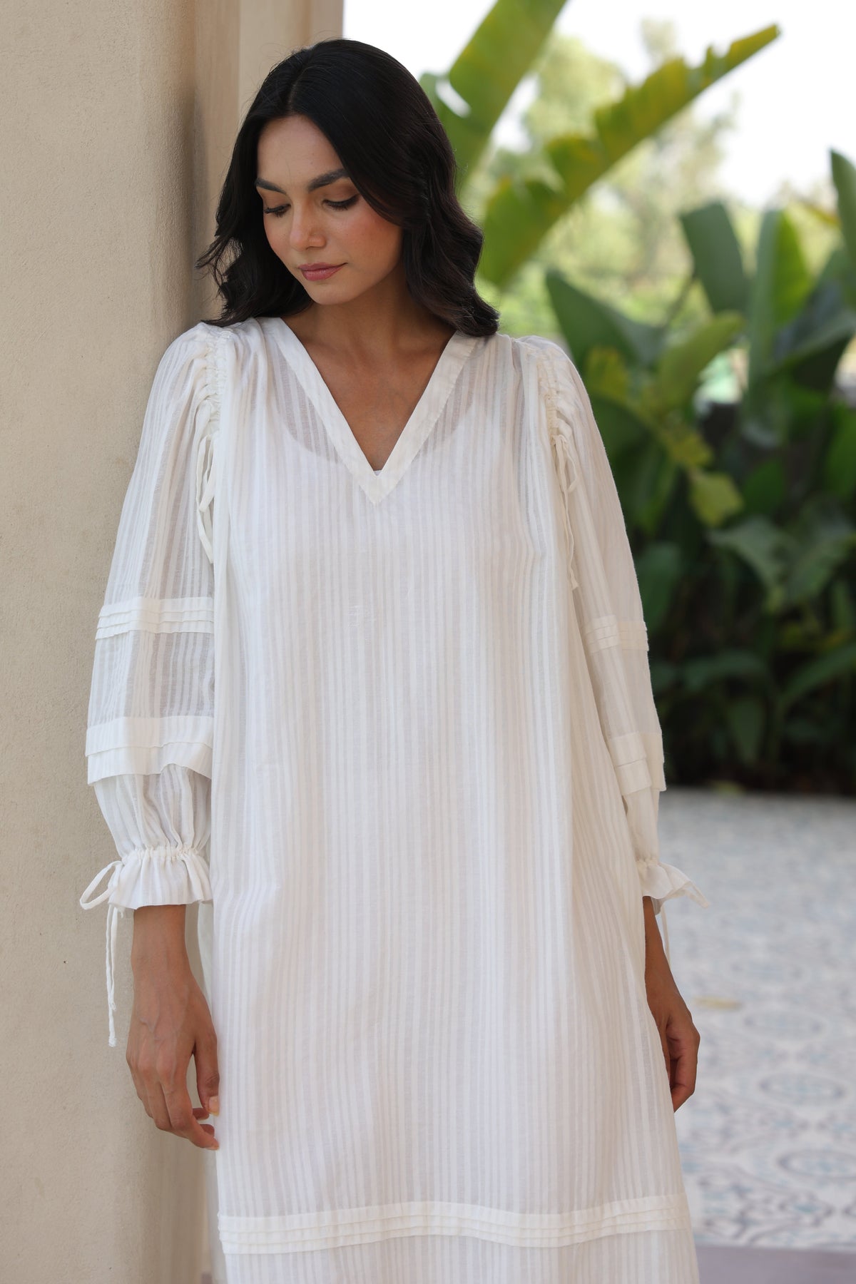 Lena Tie-Up Dress - ILMA
