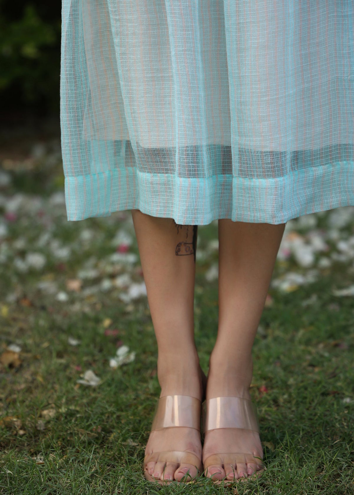LILY OF THE VALLEY Panelled Doriya Dress - ILMA