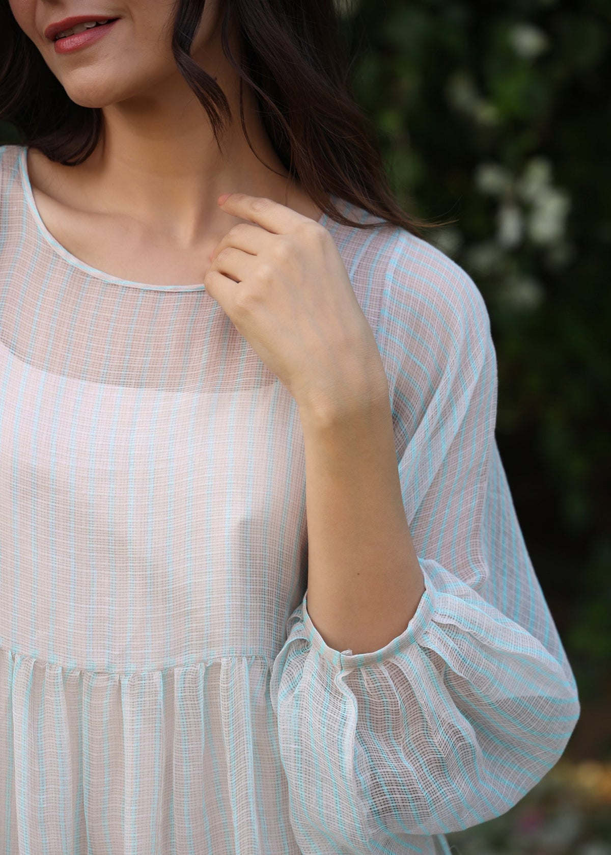 LILY OF THE VALLEY Panelled Doriya Dress - ILMA
