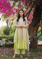 LILY Ombre Chudidar Sleeves Suit Set - ILMA