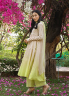 LILY Ombre Chudidar Sleeves Suit Set - ILMA