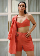 Linen 3 Piece Co-ord Set - ILMA