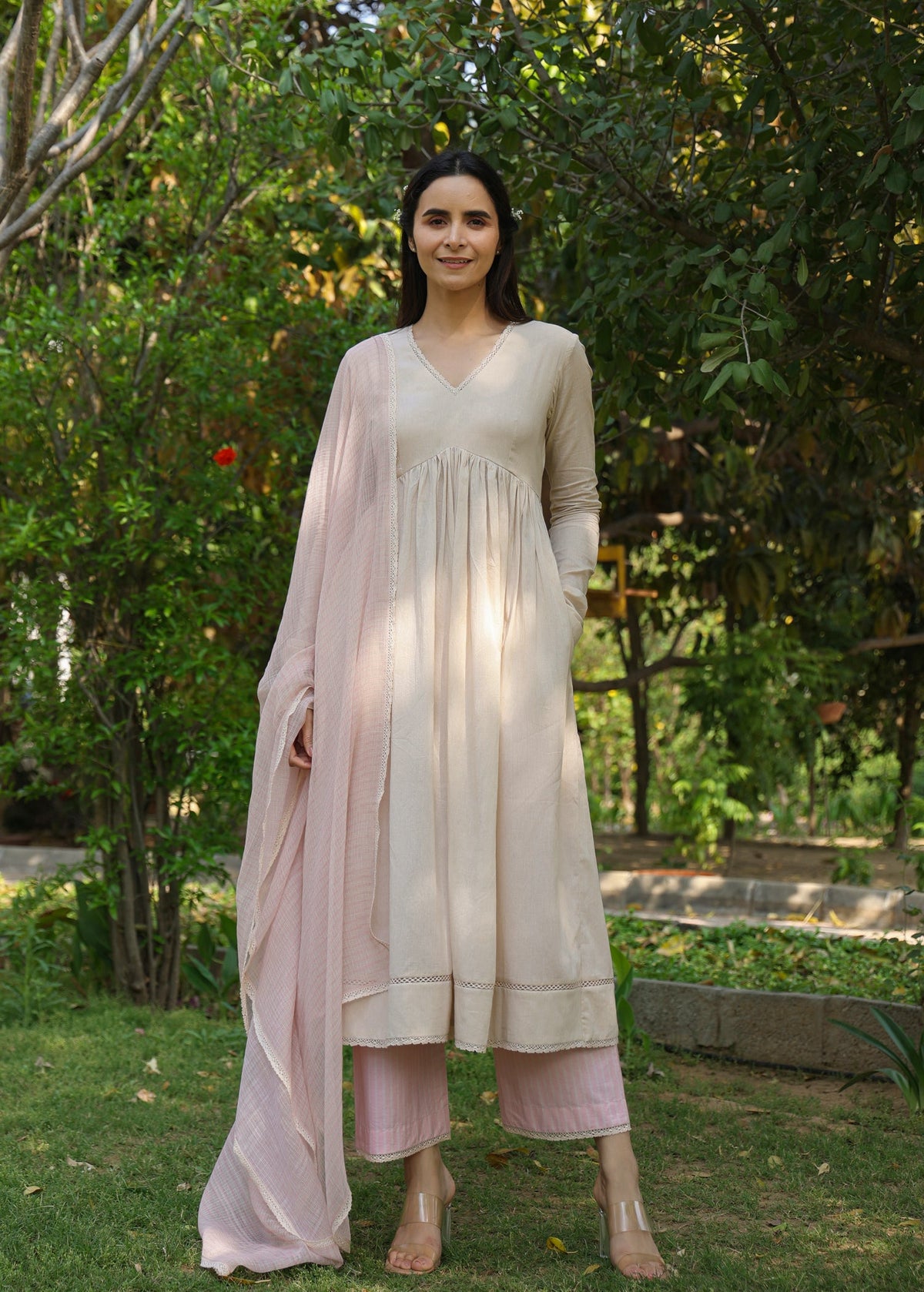 LOTUS Anarkali Suit Set - ILMA