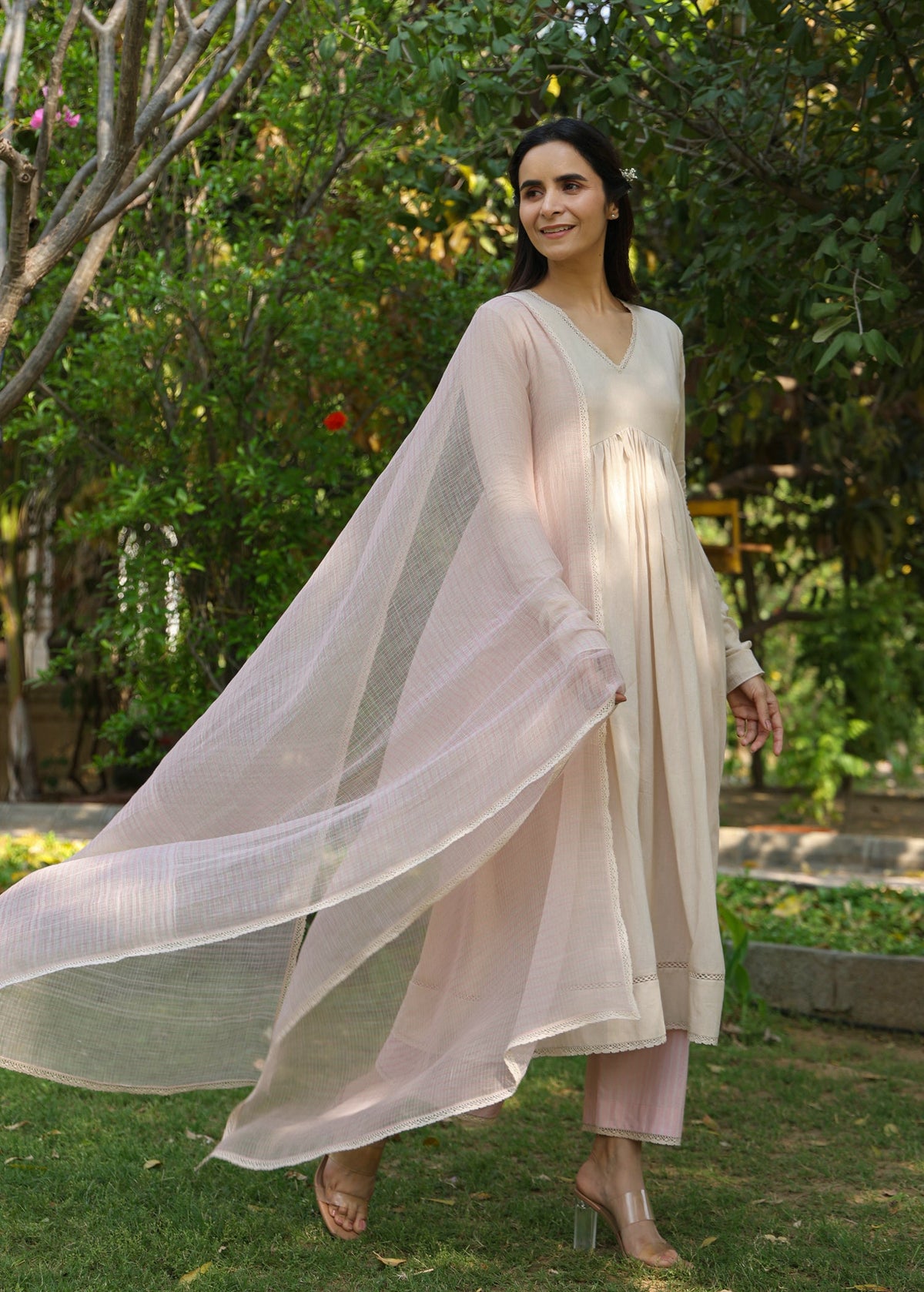 LOTUS Anarkali Suit Set - ILMA