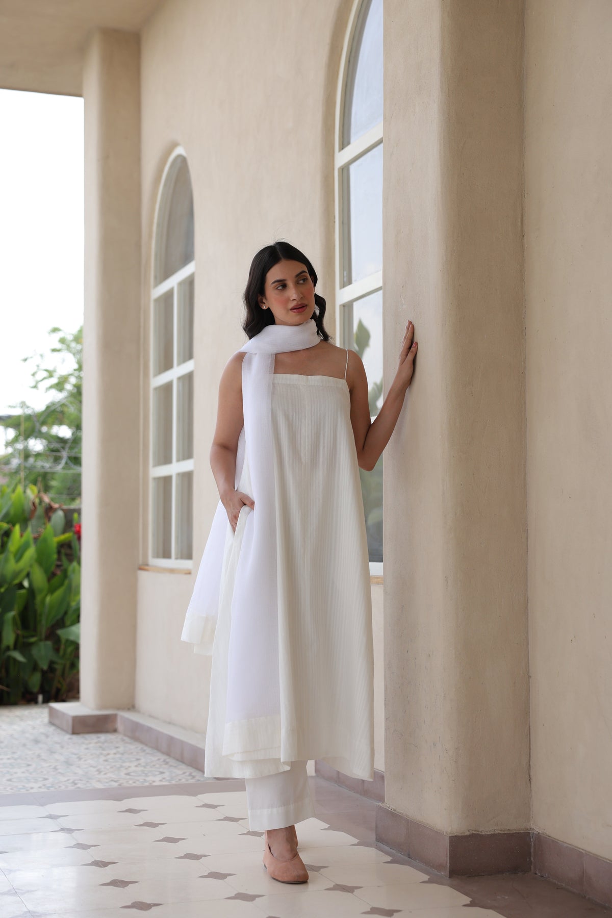 Lumi Spaghetti Suit with Dupatta - ILMA