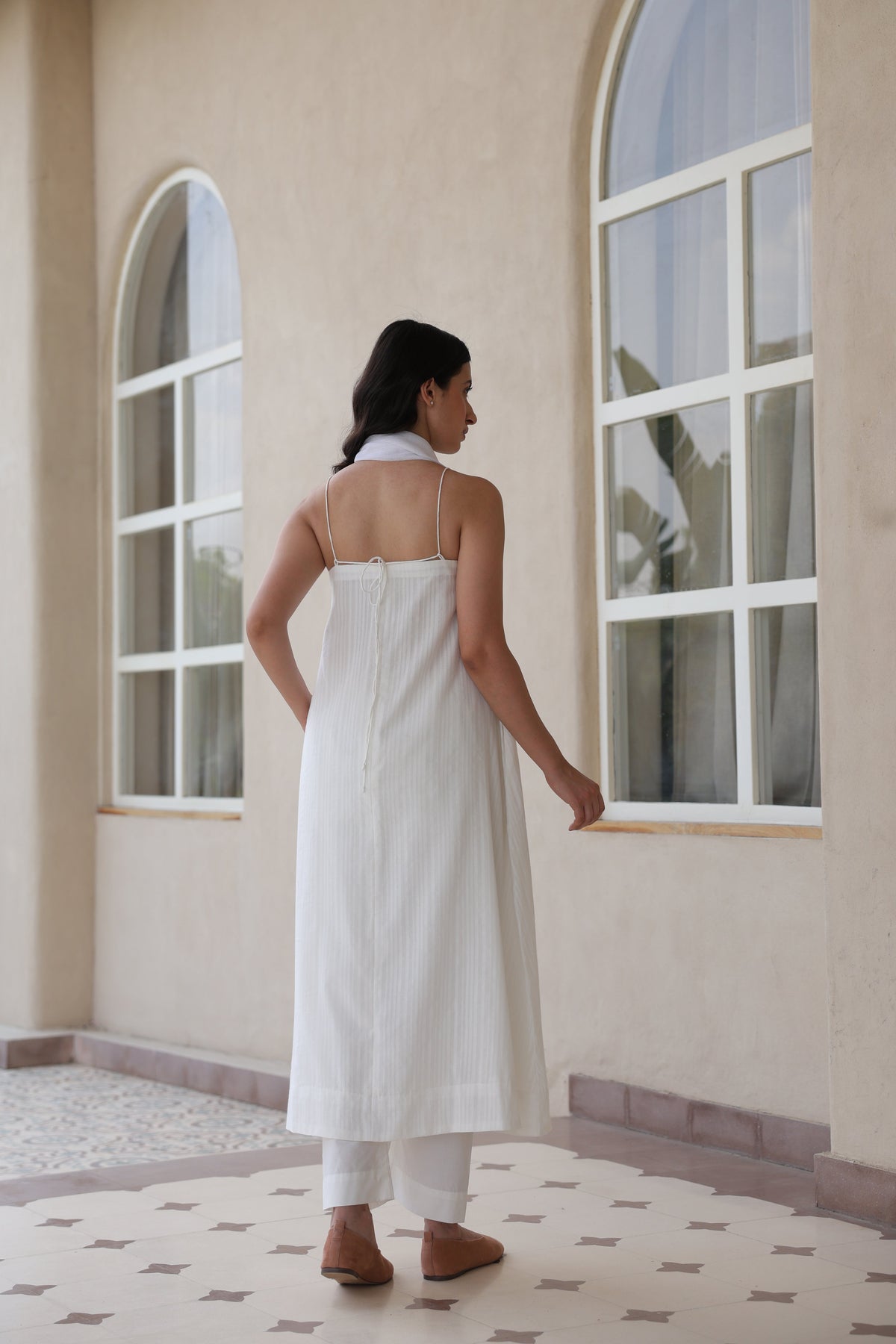 Lumi Spaghetti Suit with Dupatta - ILMA