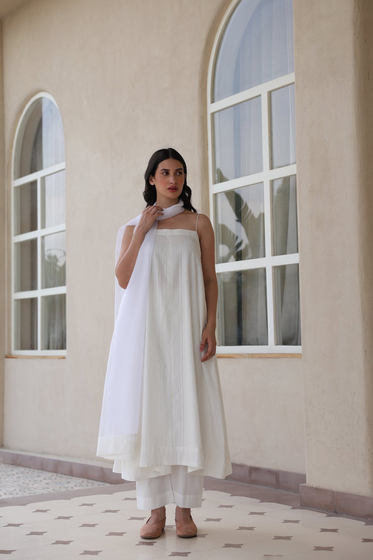 Lumi Spaghetti Suit with Dupatta - ILMA