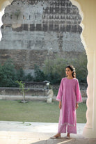 Makhmalee Long Kurta Set - ILMA