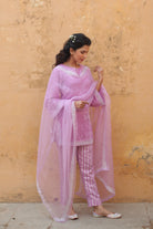 Makhmalee Short Kurta Set with Dupatta - ILMA