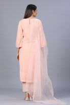 Makhmalee Suit Set with Embroidered Pants - ILMA