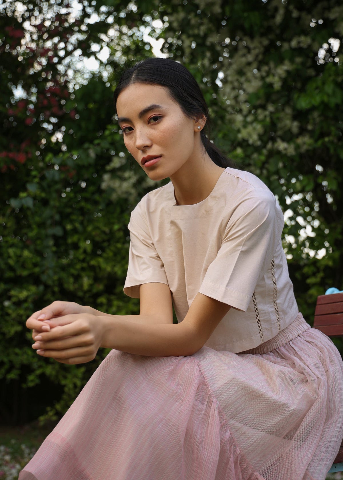 Meredith Peck in BLOSSOM Skirt (Only Skirt) - ILMA