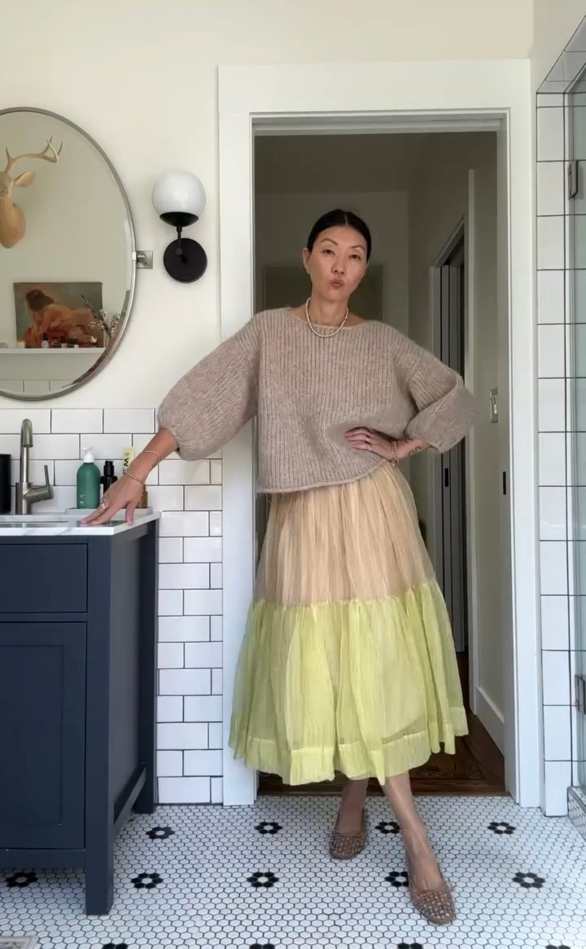 Meredith Peck in BLOSSOM Skirt (Only Skirt) - ILMA