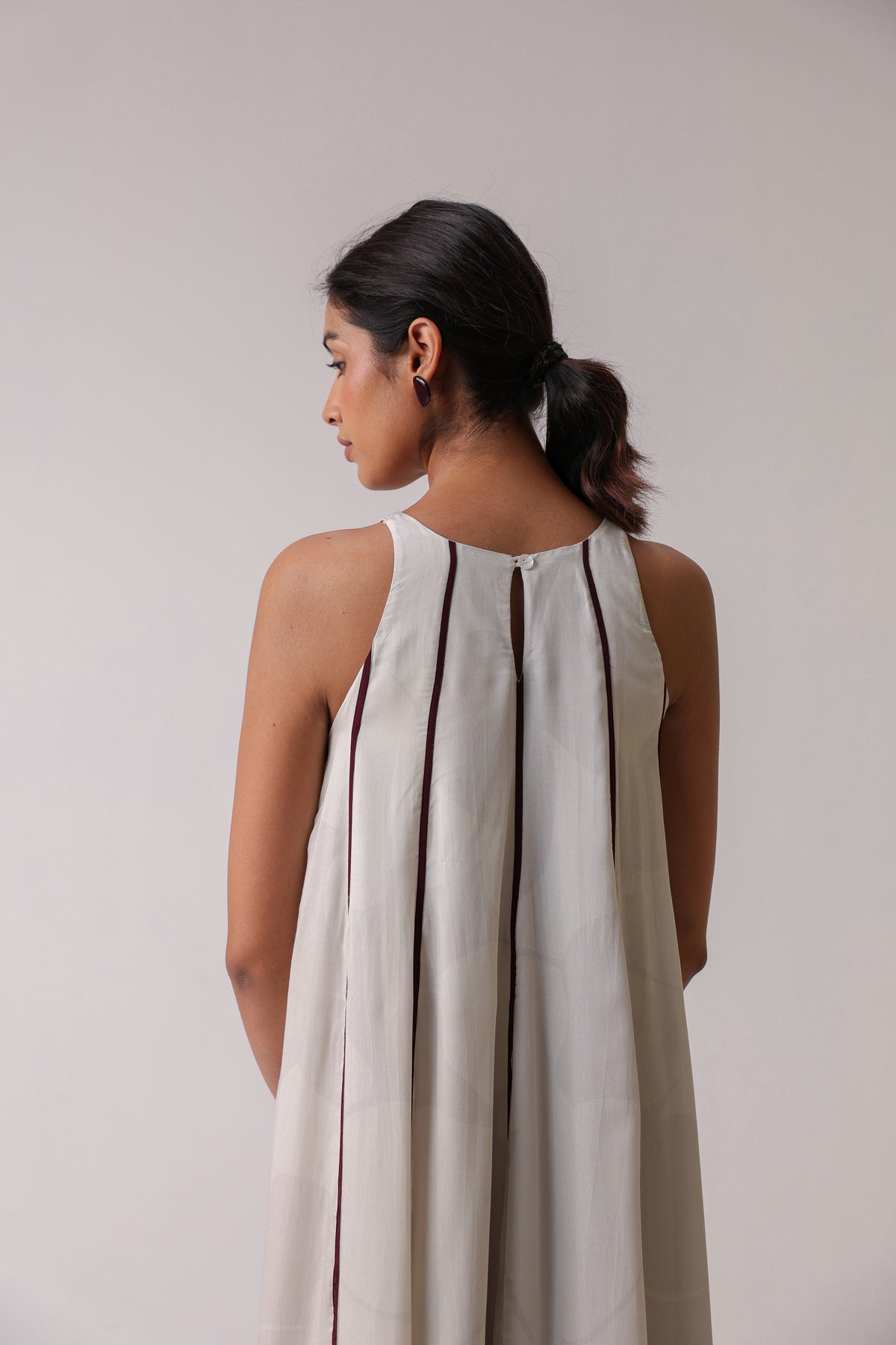 Morning Blush Panelled Dress - ILMA