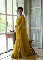 Nirvi Saree with Hand Embellished Blouse - ILMA