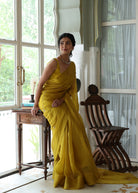 Nirvi Saree with Hand Embellished Blouse - ILMA