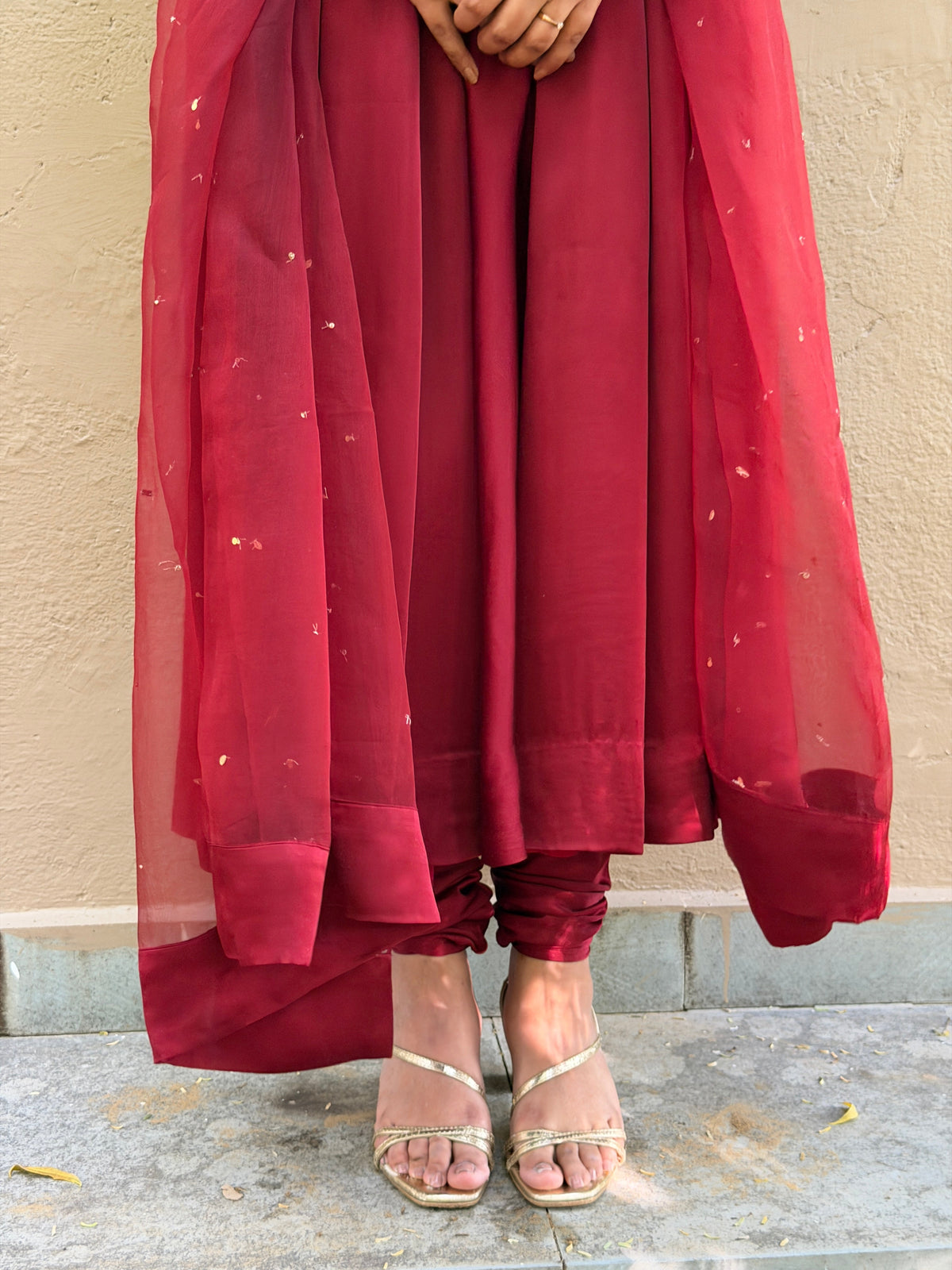 Nitasha in Naina Anarkali Set - ILMA