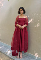 Nitasha in Naina Anarkali Set - ILMA