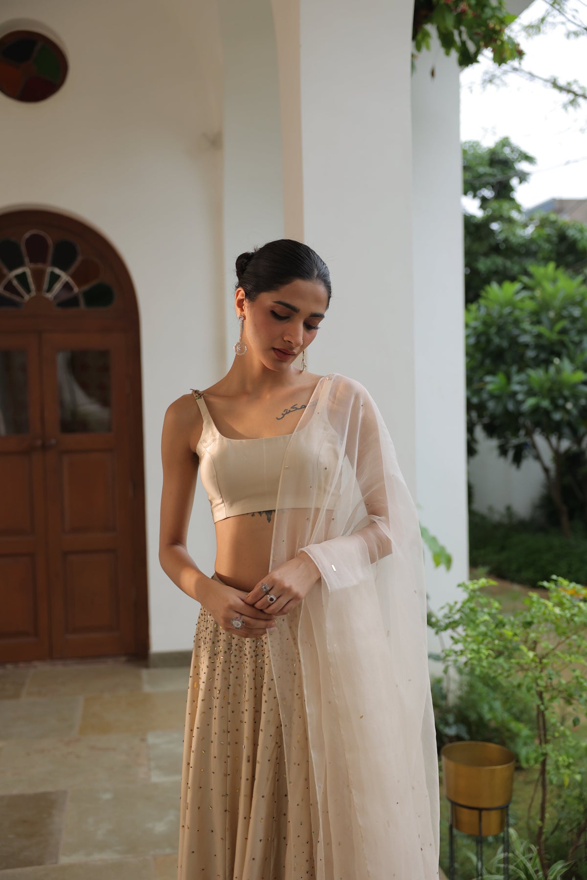 Nitasha in YAMI Lehanga Set - ILMA