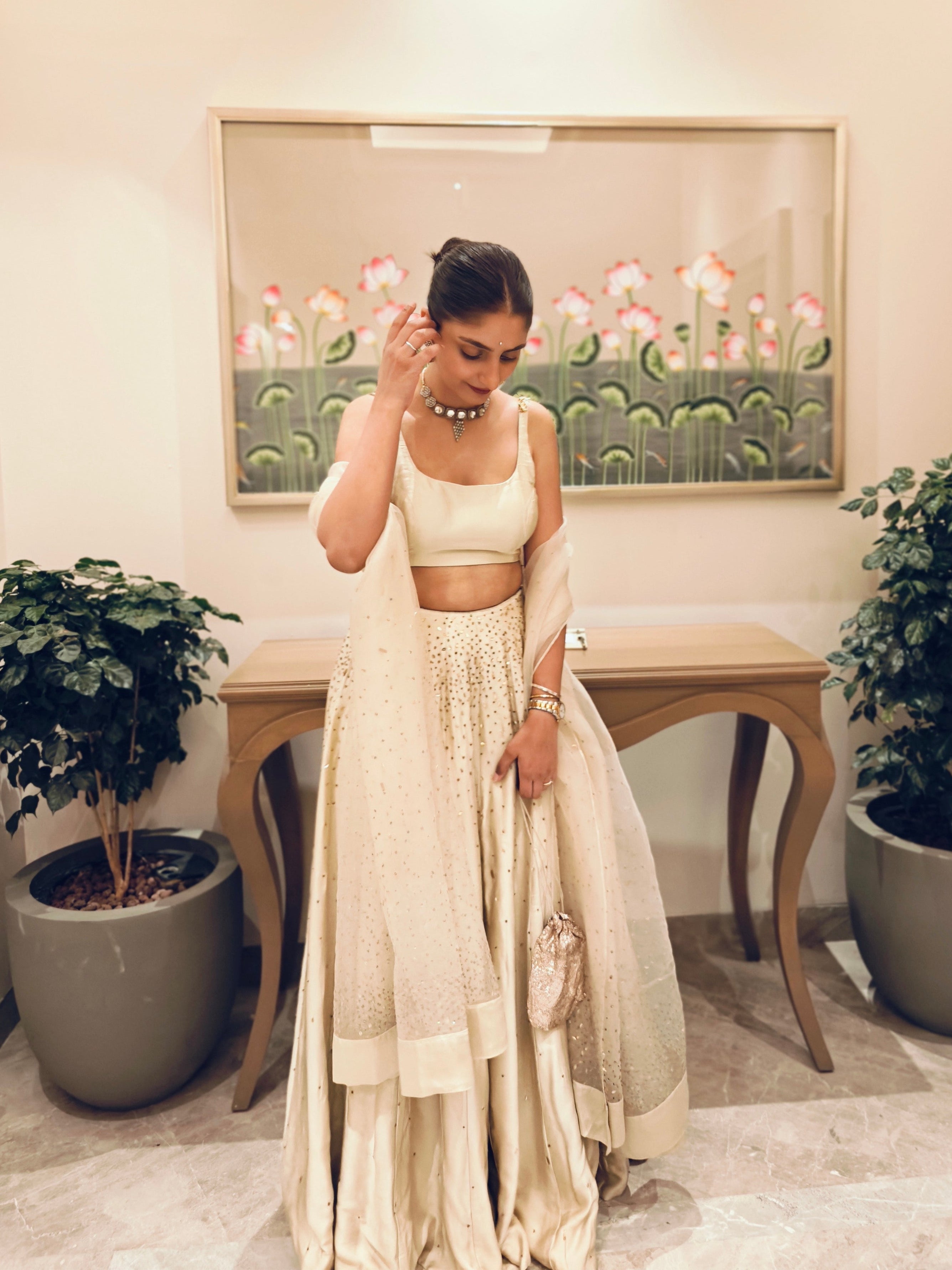 Nitasha in YAMI Lehanga Set - ILMA