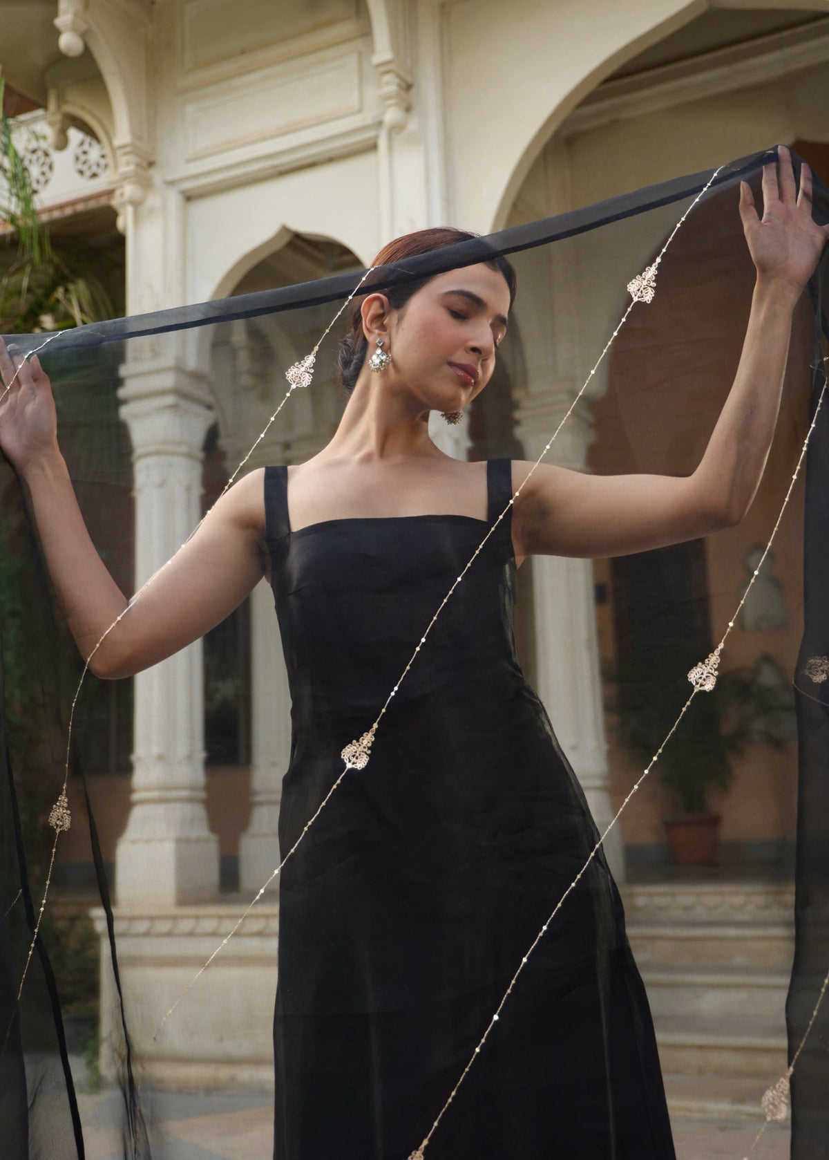Nitasha in Yamini Suit Set - ILMA