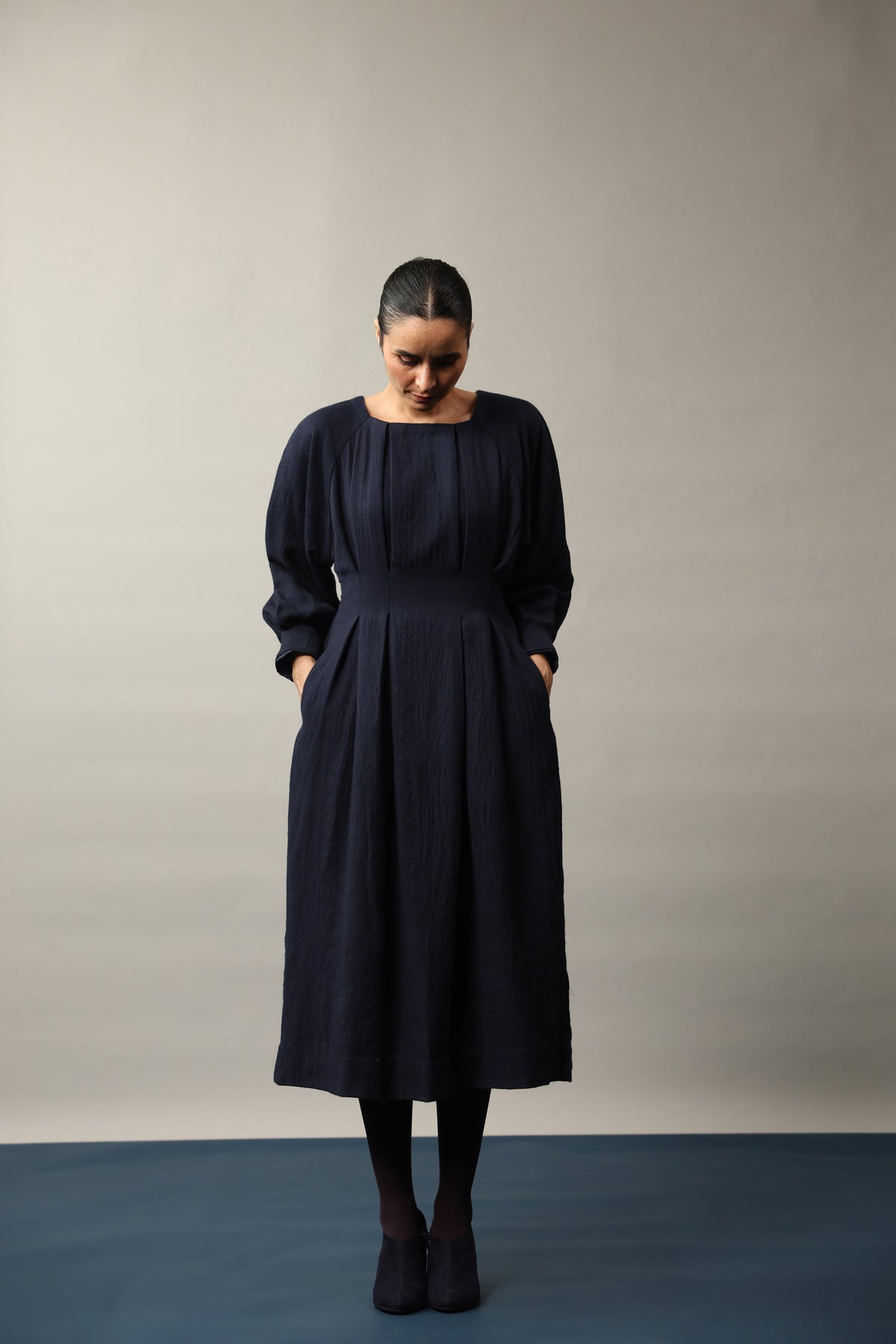 Olivia Dress with Scarf - ILMA