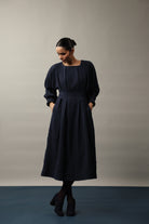 Olivia Dress with Scarf - ILMA