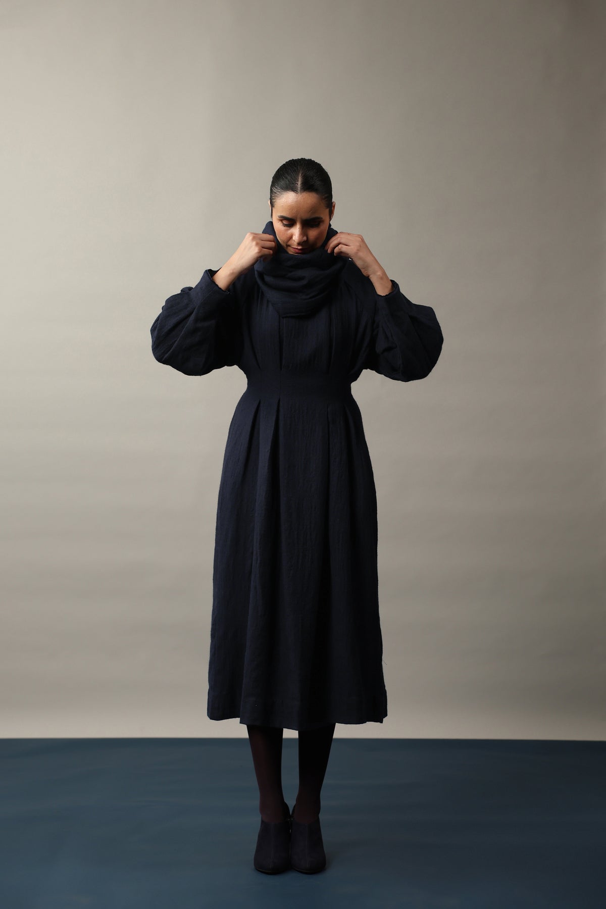 Olivia Dress with Scarf - ILMA