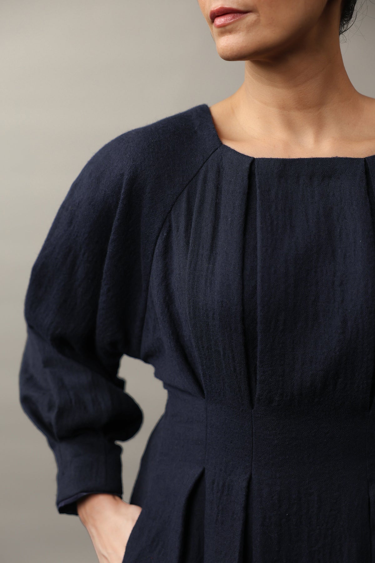 Olivia Dress with Scarf - ILMA