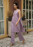 Overlapped Side Slit Co-ord Set - ILMA
