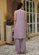 Overlapped Side Slit Co-ord Set - ILMA