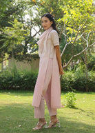 PEONY Straight Kurta Set with Scarf - ILMA