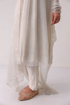 Petal Veil Anarkali Set - ILMA