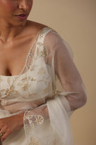 Priya Yadav in Alaya Saree with Hand Embellished Blouse - ILMA