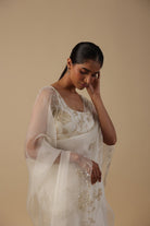 Priya Yadav in Alaya Saree with Hand Embellished Blouse - ILMA