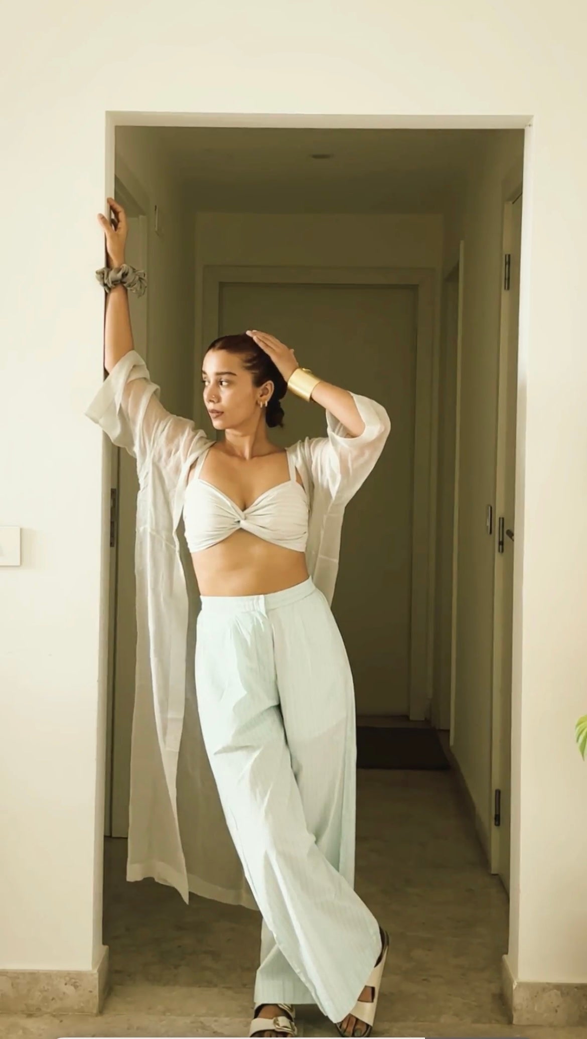 Priya Yadav in SNOWDROP 3 Piece Co-ord Set - ILMA