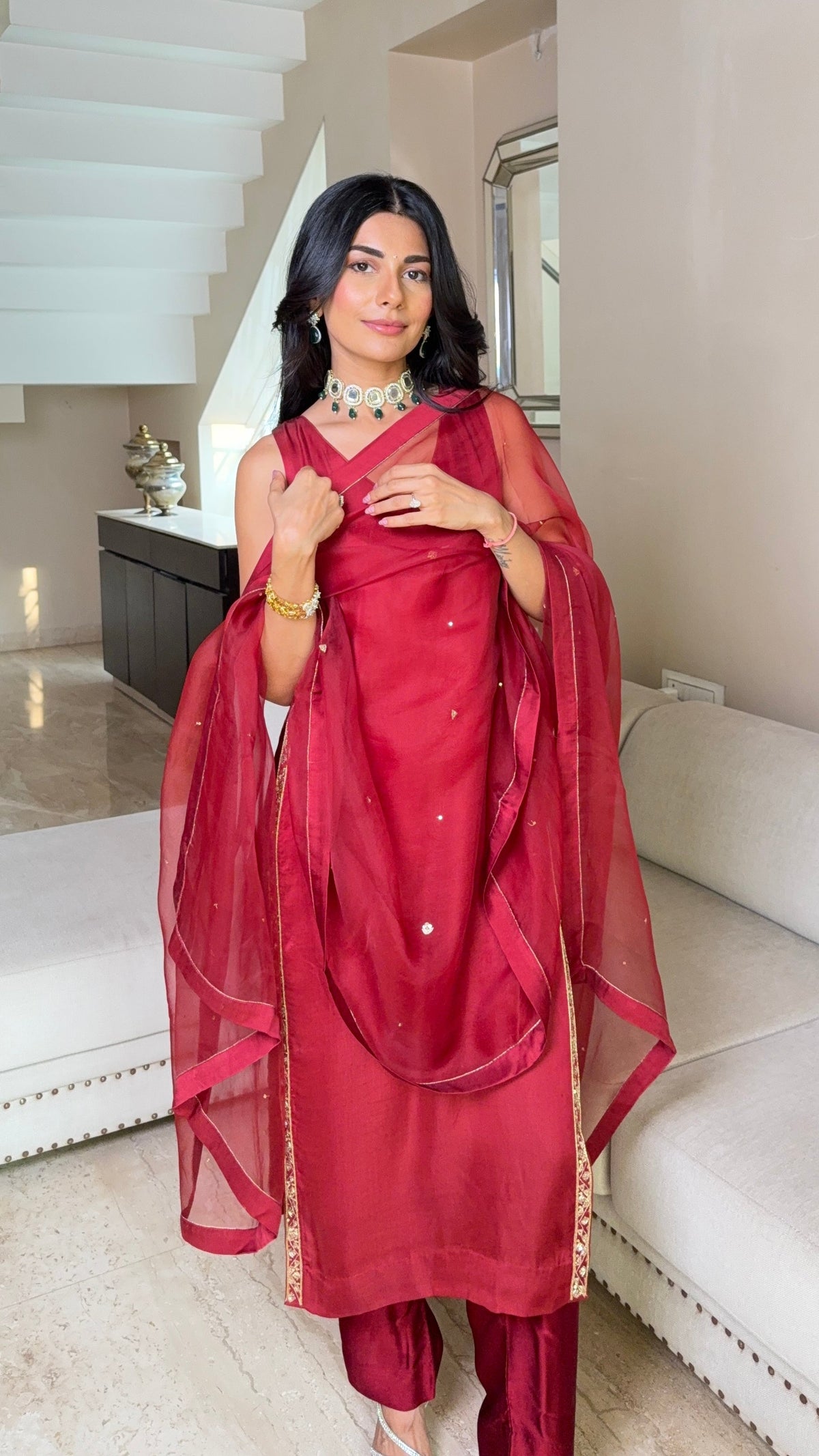 Radhika Diwan in Ekiya Suit Set - ILMA