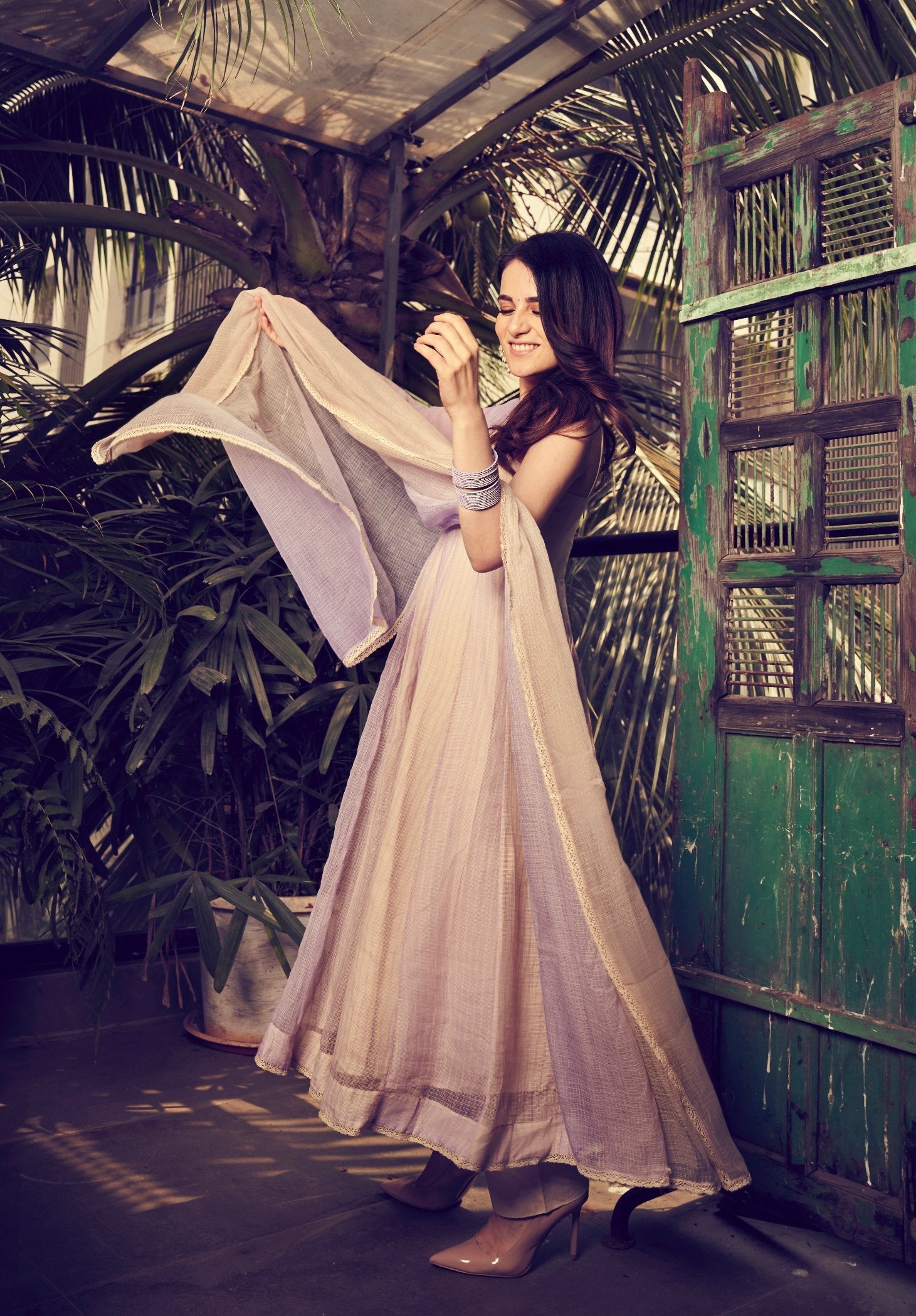 Radhika Madan in Jasmine Suit Set - ILMA